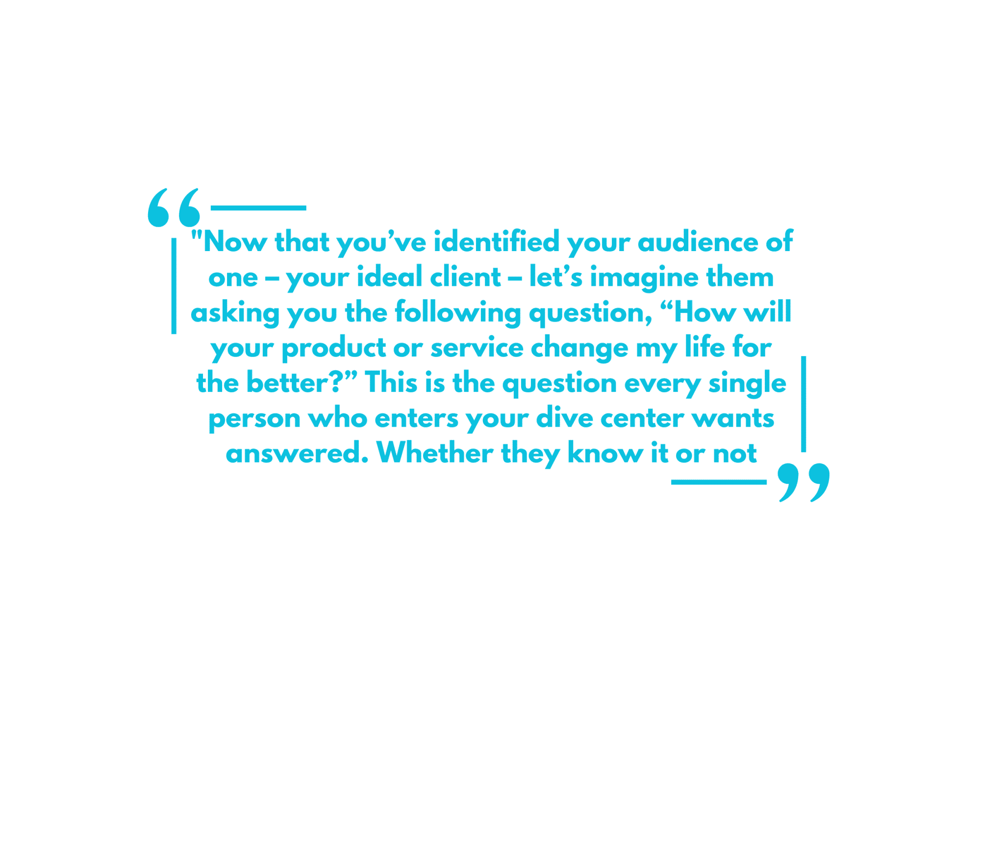 Identifying and Engaging Your Ideal Dive Customer – Cathryn Castle Garcia