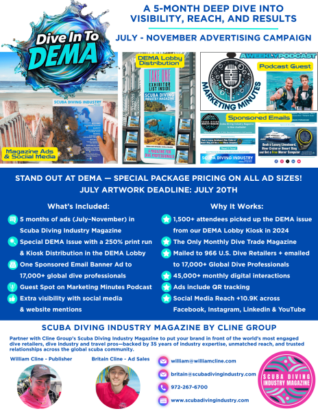 Dive into Dema Flyer