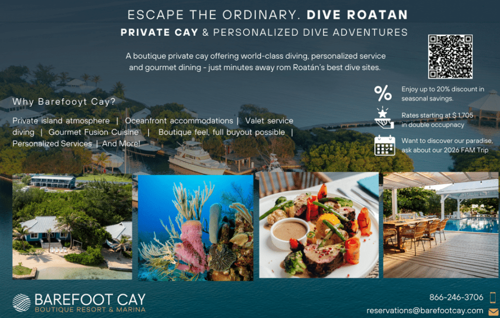 Barefoot Cay, Honduras