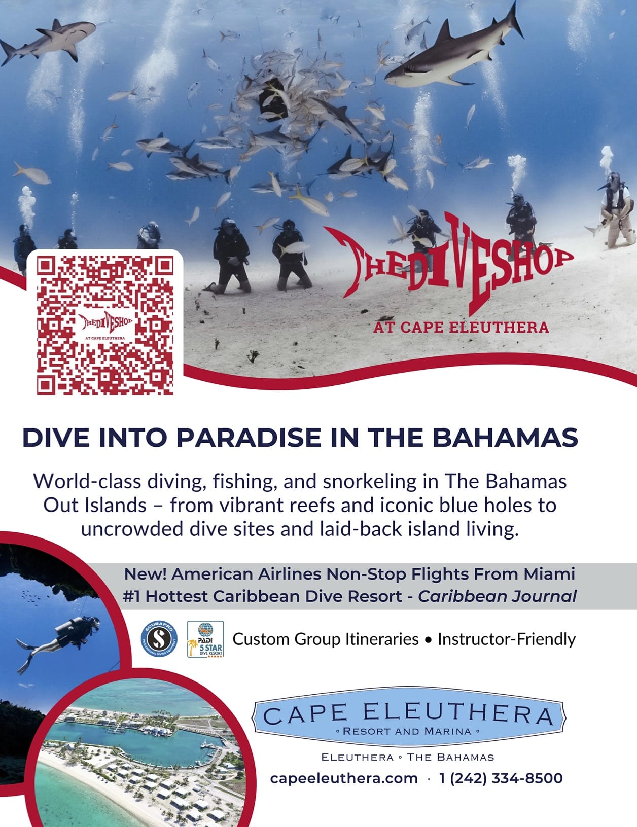The Dive Shop as Cape Eleuthera, Bahamas