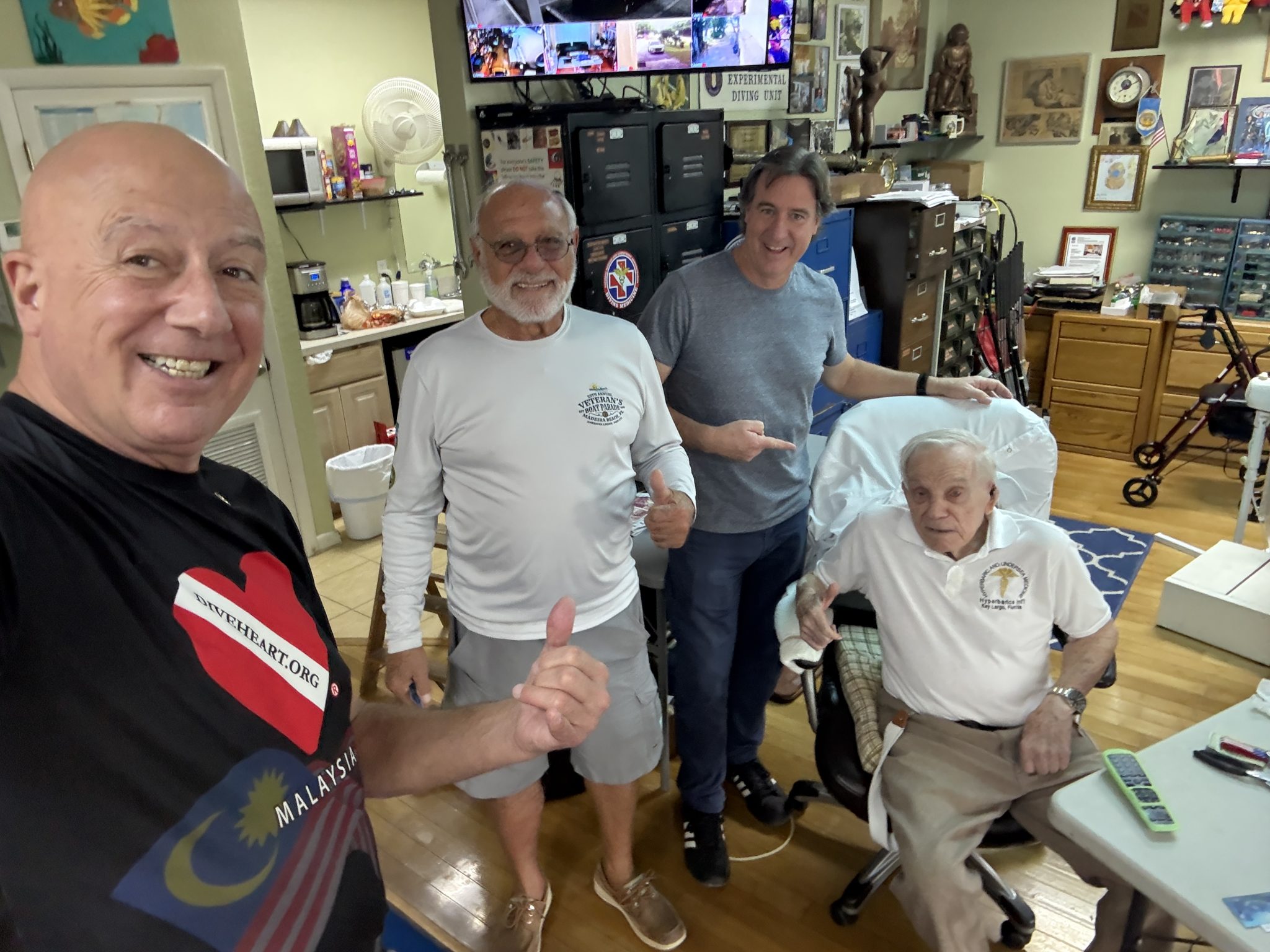 Scuba Legend Dick Rutkowski Joins Feature Film Sharing Air with Hyperbaric Chamber Access and Cameo Appearance