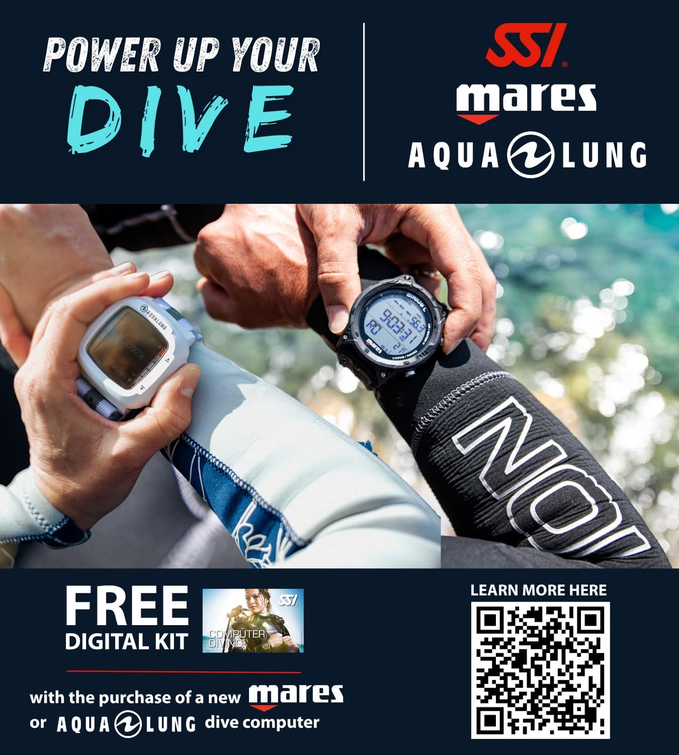 HEAD Watersports Launches “Power Up Your Dive” Promotion with Aqualung, Mares, and SSI