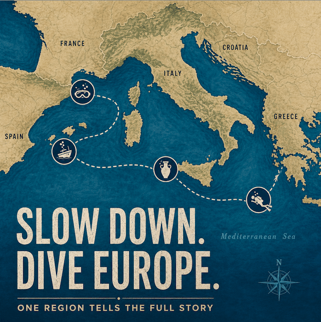 Why Europe Deserves a Different Dive Travel Approach by Peter Symes