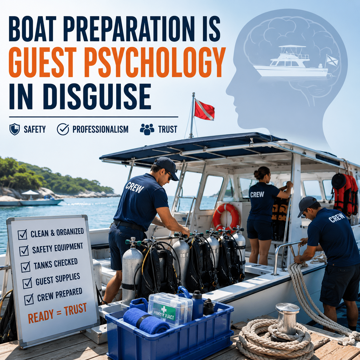 Boat Preparation Is Guest Psychology in Disguise by William Cline