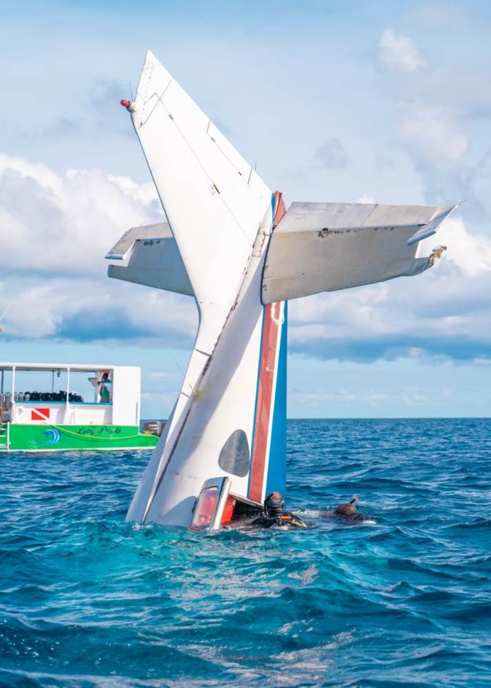 St. Kitts Creates New Aircraft Dive Attraction for Visitors