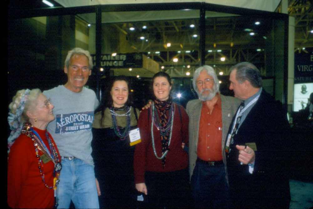 From Left: Zale Parry, John Fine, the Dumas Granddaughters, and Jean-Michel Cousteau