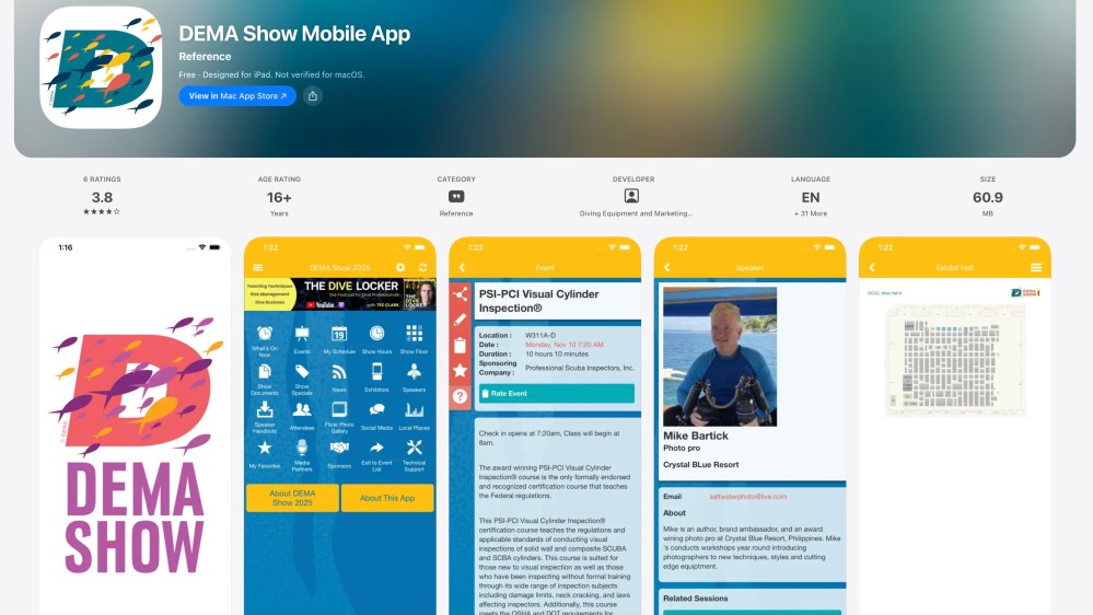DEMA Show App