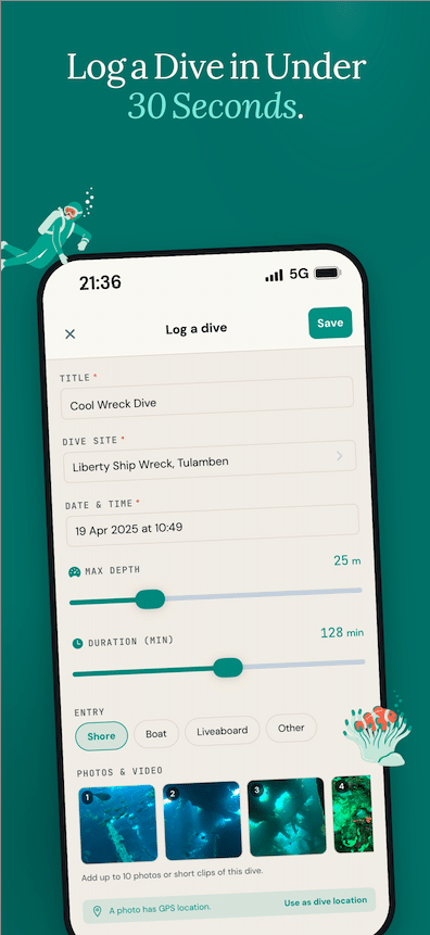 Dutch startup DIVR turns every dive into a data point for ocean research: Free dive-logging app launches