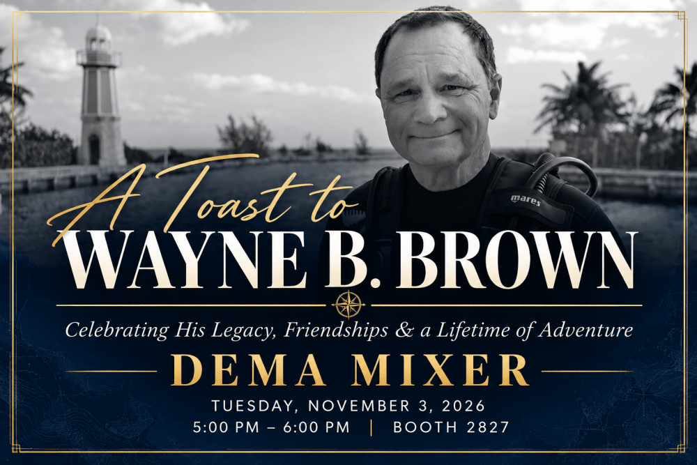 A Toast to Wayne B. Brown” to Celebrate His Legacy at DEMA Show 2026