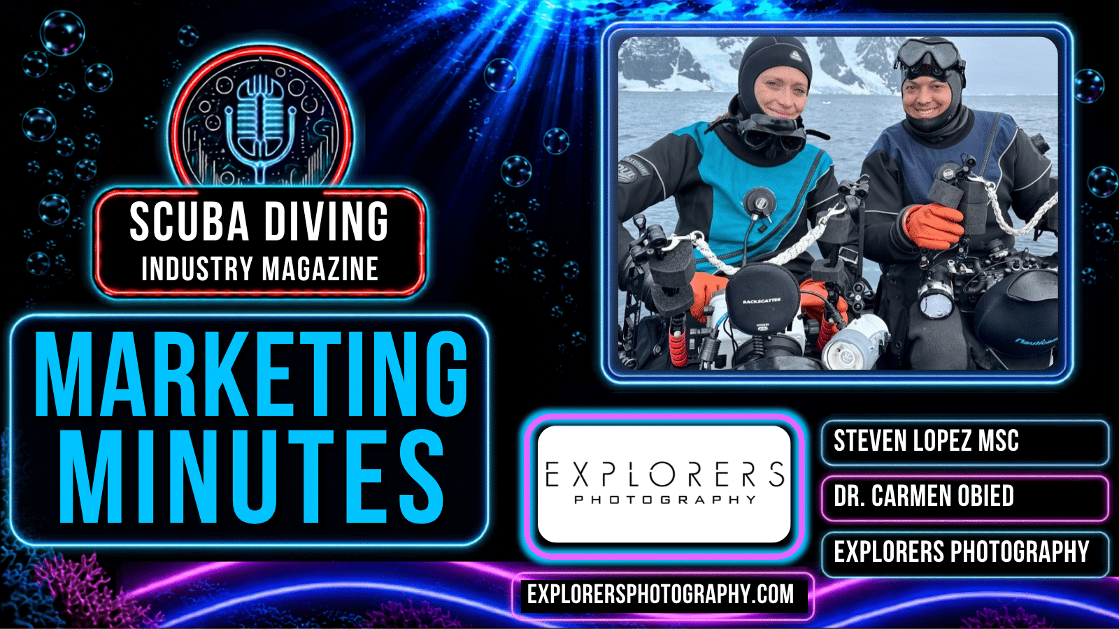 Underwater Photography: From Kelp Forests to NASA With Explorer Photography | Marketing Minutes