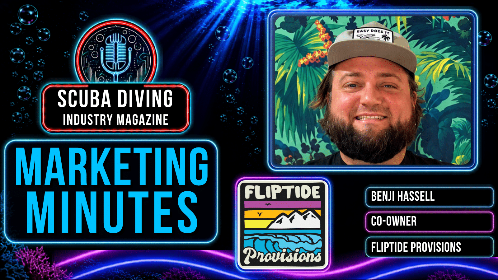 Fliptide, Dive Merchandise, and Lifestyle Brands | Marketing Minutes